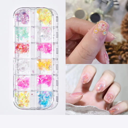Set de Joyas para Uñas con Diseño de Mariposa Perlada - Image 33
