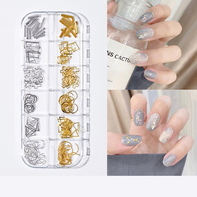 Set de Joyas para Uñas con Diseño de Mariposa Perlada - Image 7