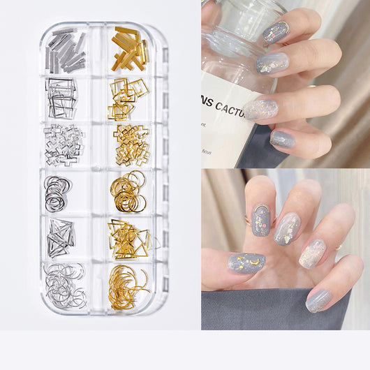 Set de Joyas para Uñas con Diseño de Mariposa Perlada - Image 7