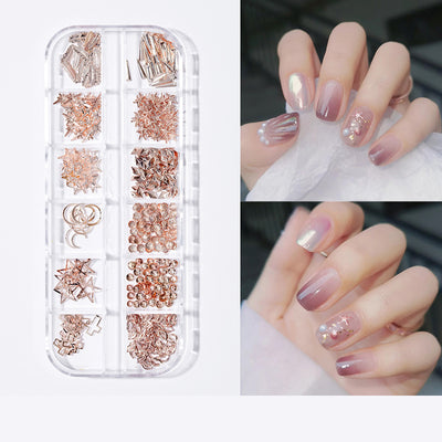 Set de Joyas para Uñas con Diseño de Mariposa Perlada - Image 6