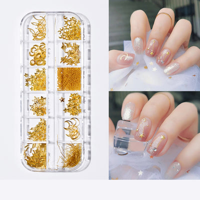 Set de Joyas para Uñas con Diseño de Mariposa Perlada - Image 9
