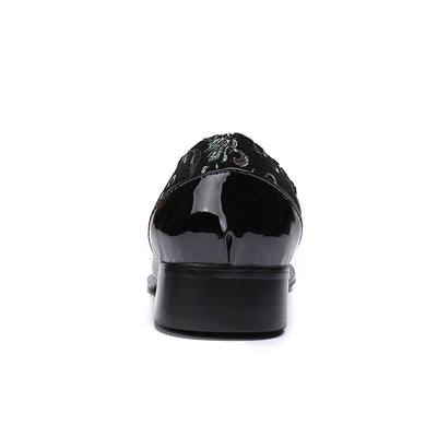 Zapatos de Cuero para Hombre con Punta Afilada - Estilo Ejecutivo - Image 7