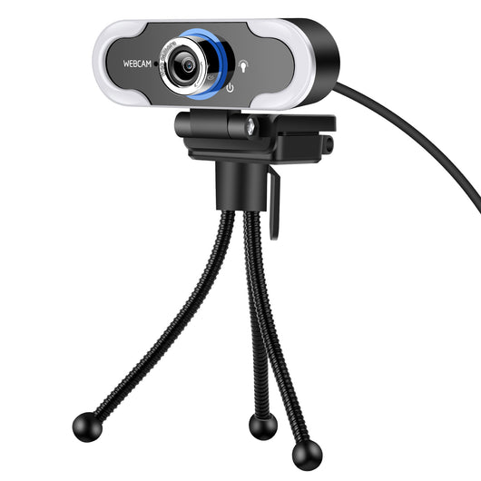 Cámara USB con Luz LED para Clases Online y Transmisiones en Vivo - Image 2
