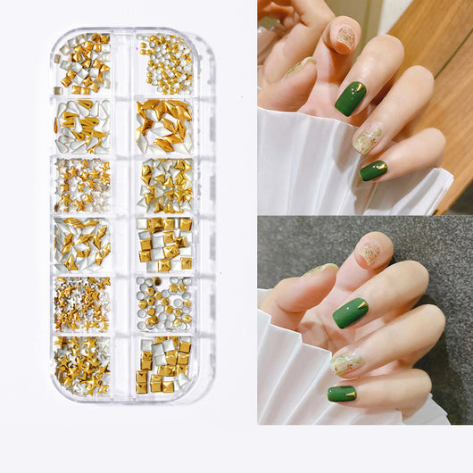 Set de Joyas para Uñas con Diseño de Mariposa Perlada - Image 23
