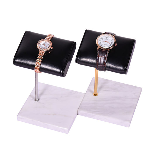 Soporte de Exhibición para Relojes en Mármol Natural y Cuero - Image 10