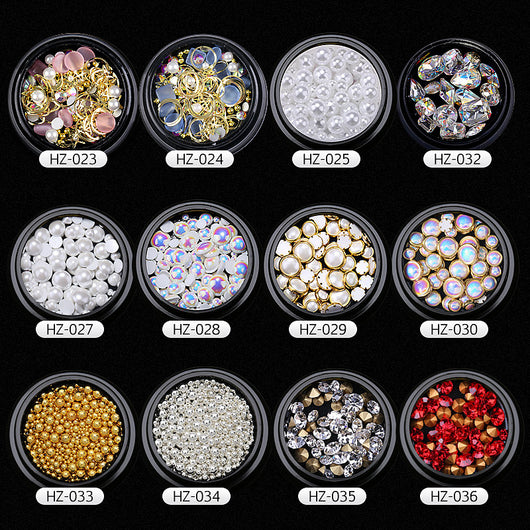 Colección de Diamantes para Uñas Efecto Destello - Surtido Completo - Image 24