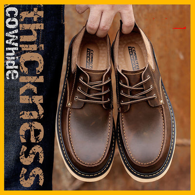Zapatos Casuales Hombre Estilo British Retro Martin - Image 9
