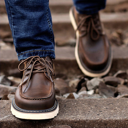 Zapatos Casuales Hombre Estilo British Retro Martin - Image 2