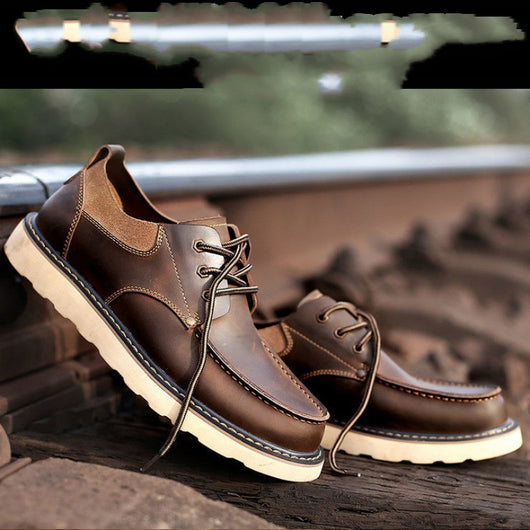 Zapatos Casuales Hombre Estilo British Retro Martin - Image 3