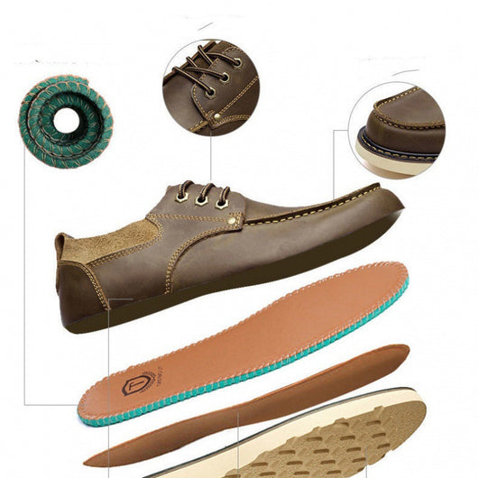 Zapatos Casuales Hombre Estilo British Retro Martin - Image 5