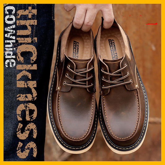 Zapatos Casuales Hombre Estilo British Retro Martin