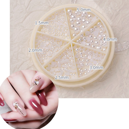 Joyas para Uñas Mix and Match con Diamantes y Perlas - Image 19