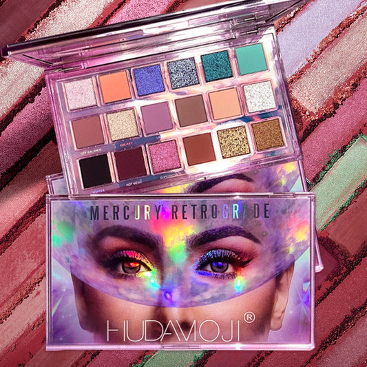 Paleta de Sombras Desértica con Texturas Cristal, Mate y Perla