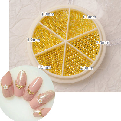 Joyas para Uñas Mix and Match con Diamantes y Perlas - Image 5