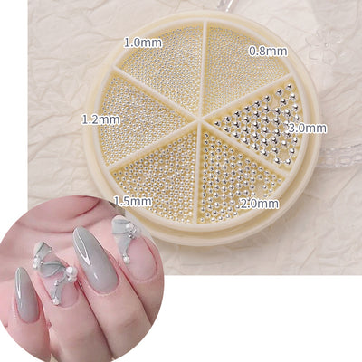 Joyas para Uñas Mix and Match con Diamantes y Perlas - Image 6