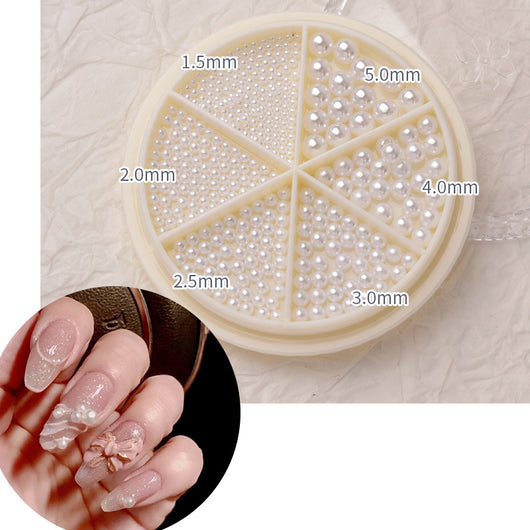 Joyas para Uñas Mix and Match con Diamantes y Perlas - Image 7