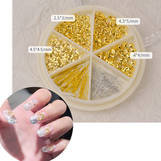 Joyas para Uñas Mix and Match con Diamantes y Perlas - Image 15
