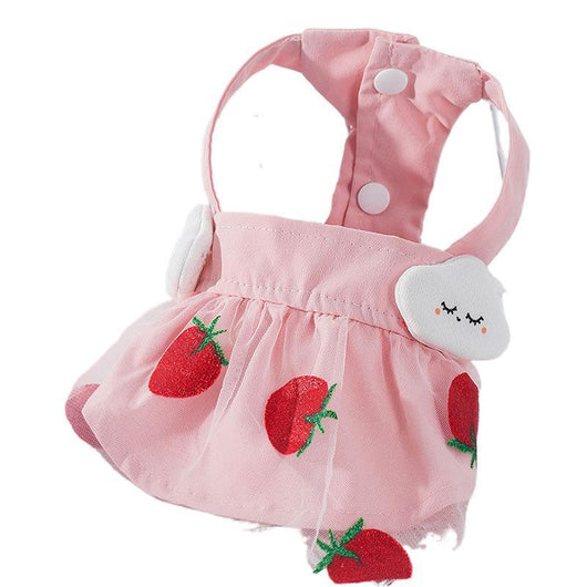 Vestido Princesa Fresa para Perro - Diseño Dulce y Delicado - Image 6
