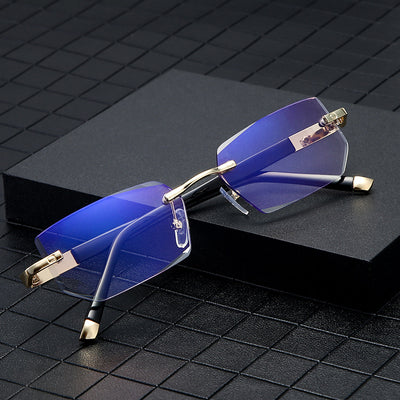 Gafas de Lectura Progresivas sin Marco para Adultos