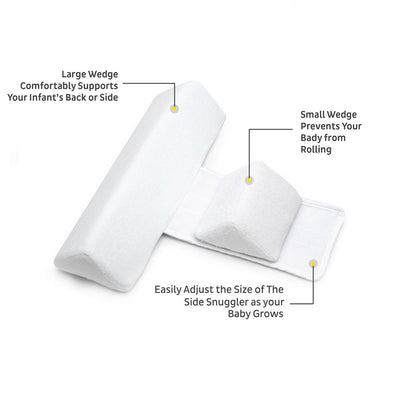 Almohada Posicionadora Lateral para Bebé - Removible y Lavable - Image 7