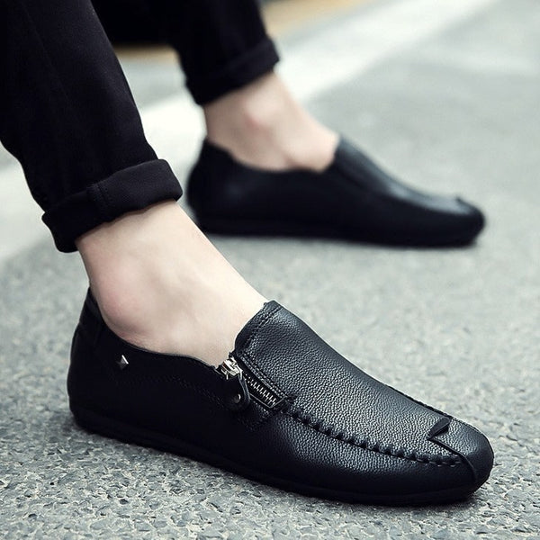 Zapatos Casuales de Cuero Driving - Comodidad y Estilo