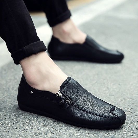 Zapatos Casuales de Cuero Driving - Comodidad y Estilo