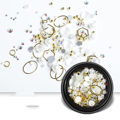 Joyas para Uñas con Diamantes y Perlas - Accesorios Elegantes - Image 4