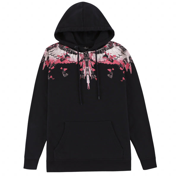 Sudadera con Capucha Mark Bronn Wings Print Unisex