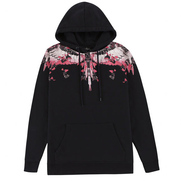 Sudadera con Capucha Mark Bronn Wings Print Unisex
