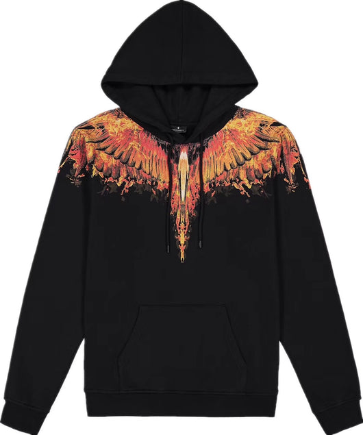 Sudadera con Capucha Mark Bronn Wings Print Unisex - Image 4