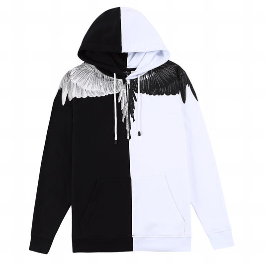 Sudadera con Capucha Mark Bronn Wings Print Unisex