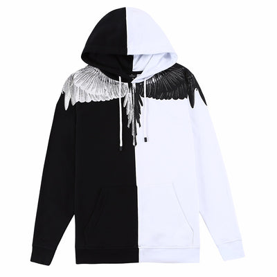 Sudadera con Capucha Mark Bronn Wings Print Unisex