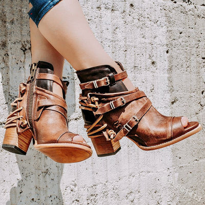 Sandalias Cuña Estilo Romano Talla Grande para Mujer - Image 7