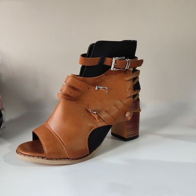 Sandalias Cuña Estilo Romano Talla Grande para Mujer - Image 3