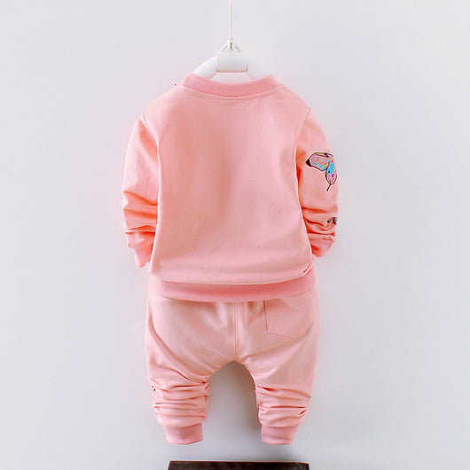 Conjunto de Abrigo Infantil Primavera Otoño - Traje Cálido para Niños y Niñas - Image 5