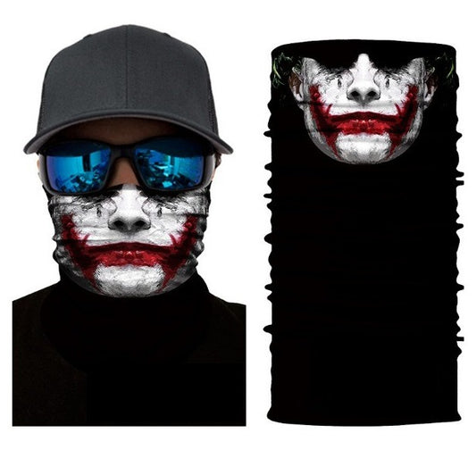 Bandana Deportiva 3D Calavera Digital - Multiusos para Ciclismo y Actividades - Image 2