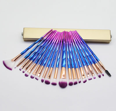 Set de Brochas de Maquillaje Diamond Multicolor Premium - Image 35