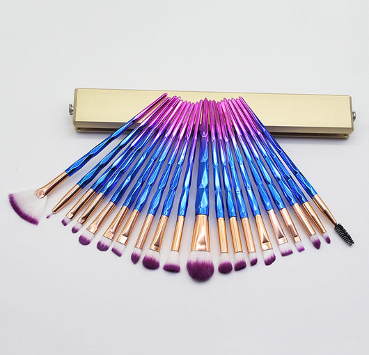 Set de Brochas de Maquillaje Diamond Multicolor Premium - Image 35