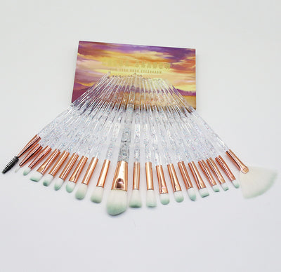 Set de Brochas de Maquillaje Diamond Multicolor Premium - Image 37