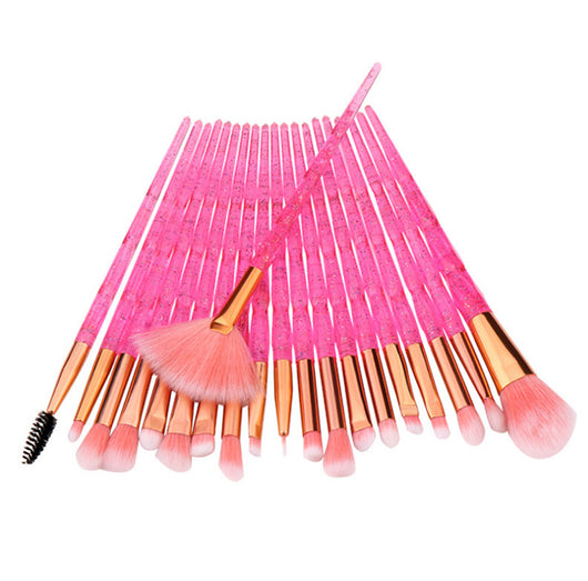 Set de Brochas de Maquillaje Diamond Multicolor Premium - Image 38