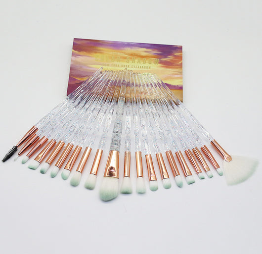 Set de Brochas de Maquillaje Diamond Multicolor Premium - Image 7