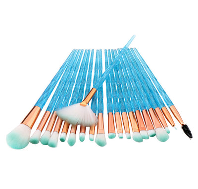 Set de Brochas de Maquillaje Diamond Multicolor Premium - Image 10