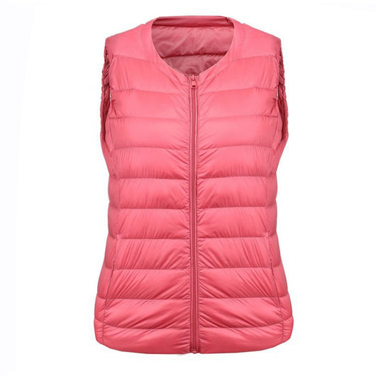 Chaleco Acolchado Ligero para Mujer - Talla Grande, Invierno y Otoño - Image 9
