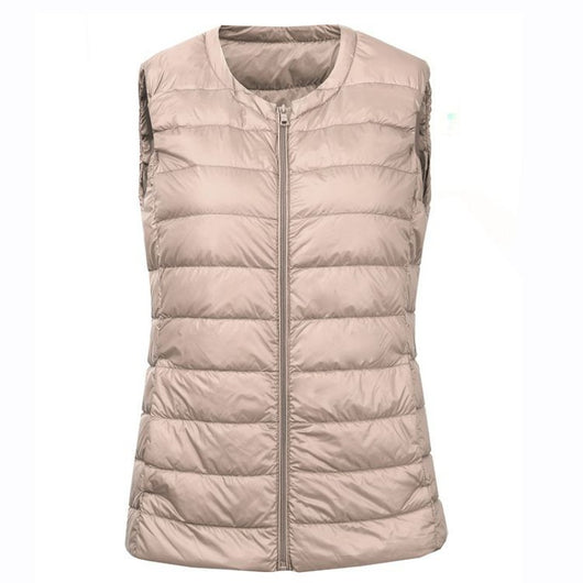 Chaleco Acolchado Ligero para Mujer - Talla Grande, Invierno y Otoño - Image 12