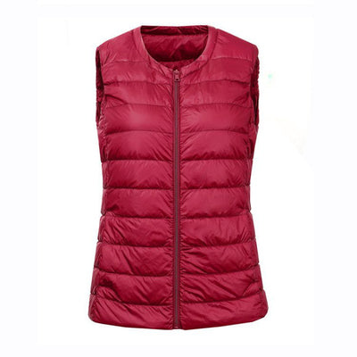 Chaleco Acolchado Ligero para Mujer - Talla Grande, Invierno y Otoño - Image 3