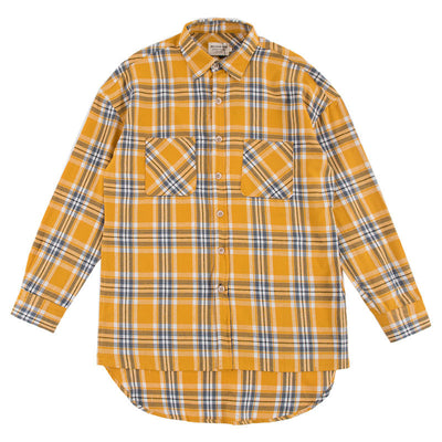 Camisa Cuadros Holgada Manga Larga con Dobladillo - Image 14