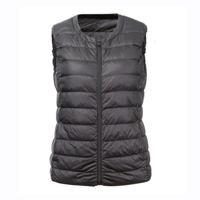 Chaleco Acolchado Ligero para Mujer - Talla Grande, Invierno y Otoño - Image 7