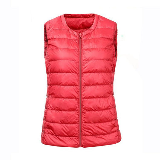 Chaleco Acolchado Ligero para Mujer - Talla Grande, Invierno y Otoño - Image 8