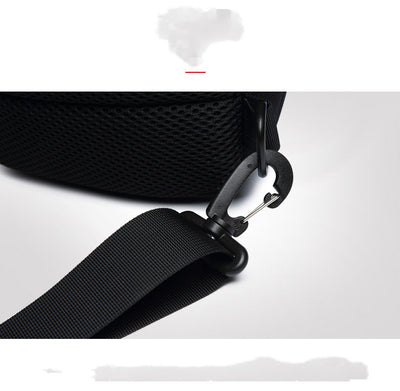 Bolsa Deportiva Cruzada Coreana para Hombre - Mochila Pecho USB - Image 16