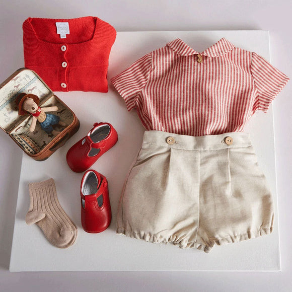Conjunto Infantil de Verano con Manga Corta